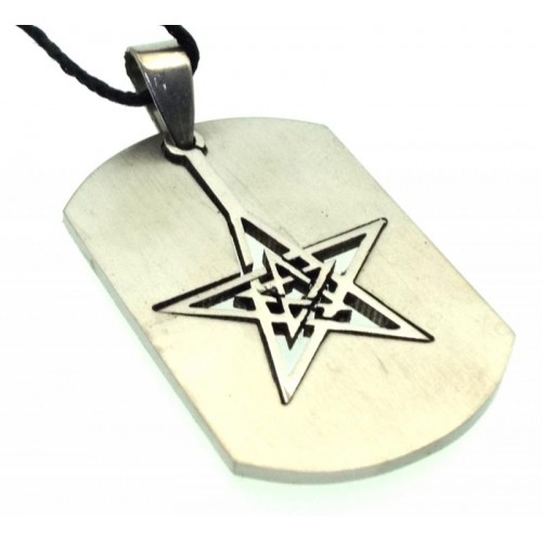 Stainless Steel Pentagram Pendant